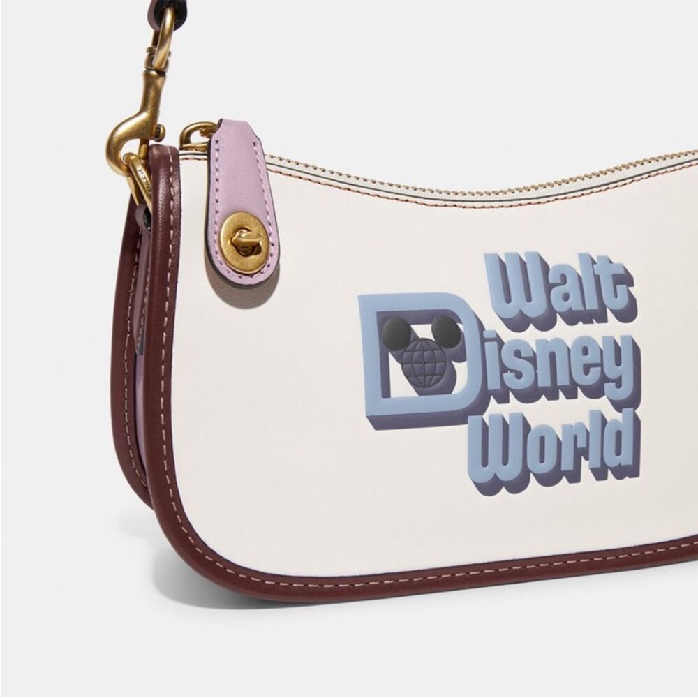 Disney Shoulder Bag - White and Brown